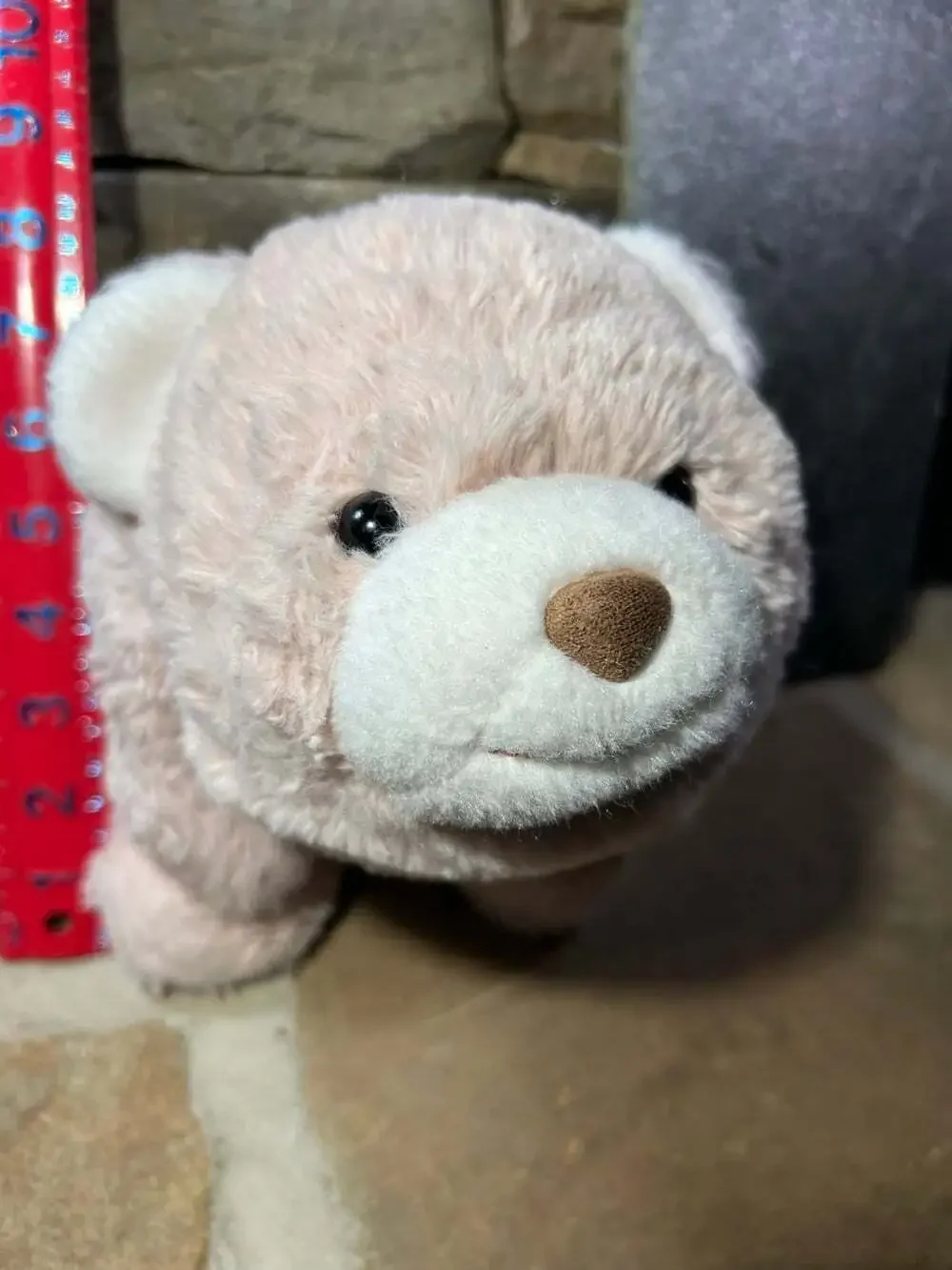 Gund Snuffles Bear Plush Rose Pink Stuffed Animal Soft 10” Toy Lovey 6050370